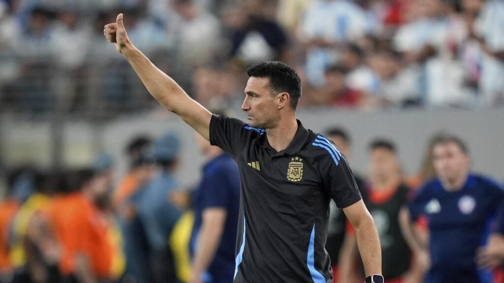 Copa America 2024: Argentina coach Scaloni handed one-match suspension, won’t coach vs Peru
