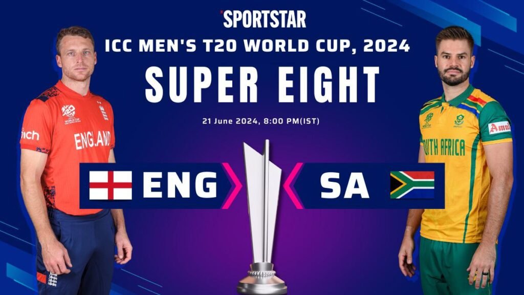 England vs South Africa LIVE Score, T20 World Cup 2024: ENG takes on SA in Super 8 Group 2 clash