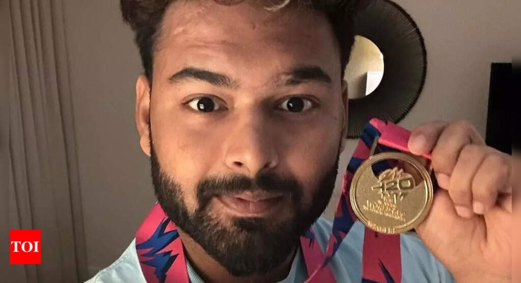 ‘Bhai same mere pass bhi’: Rishabh Pant’s viral medal pics get hilarious responses from teammates | Cricket News