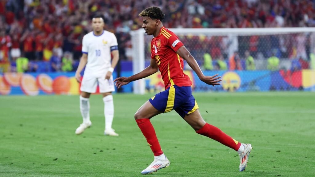 Spain vs France, Euro 2024: Lamine Yamal becomes youngest goal scorer in Euros history