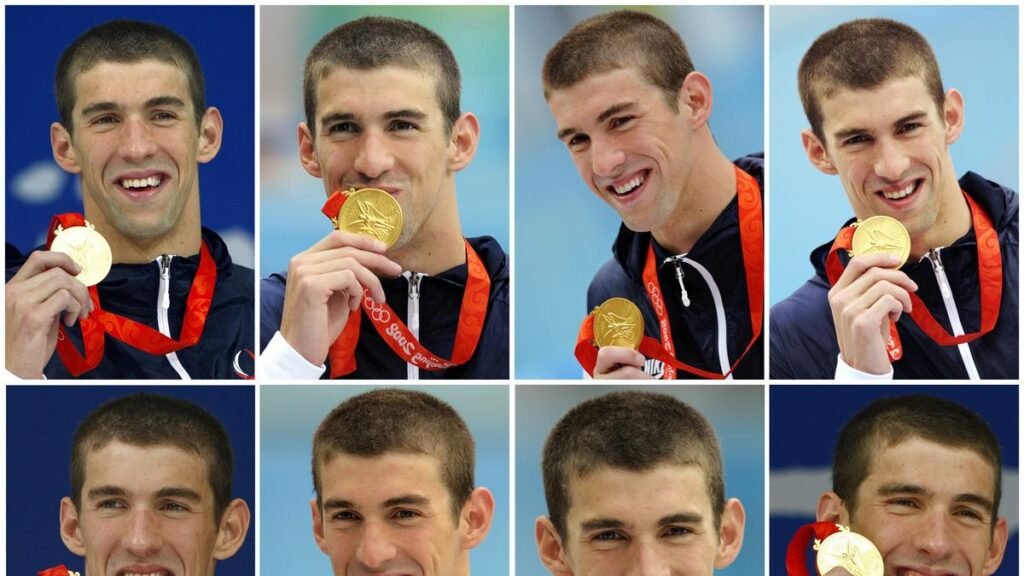 Which swimmer has won the most Olympic medals?