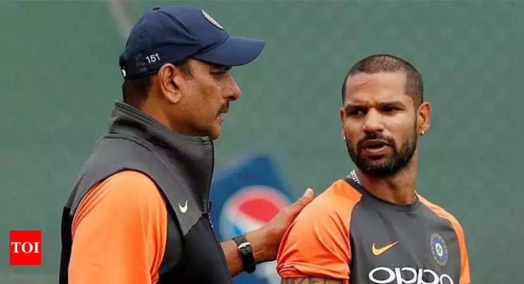 ‘You brought me so much joy’: Ravi Shastri pays tribute to Shikhar Dhawan in heartfelt retirement message | Cricket News