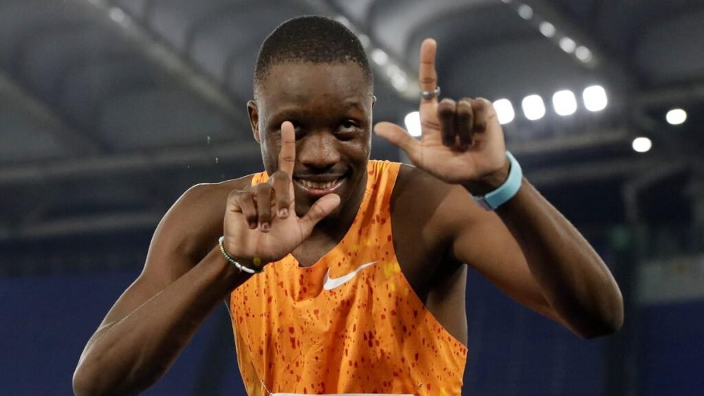 Rome Diamond League: Tebogo scorches to 100m win; Yavi narrowly misses world record in 3000m steeplechase