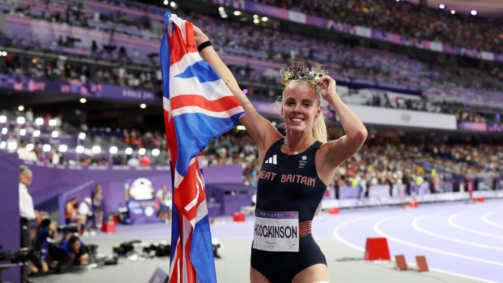 Paris Olympics: Britain’s Hodgkinson wins 800 metres gold