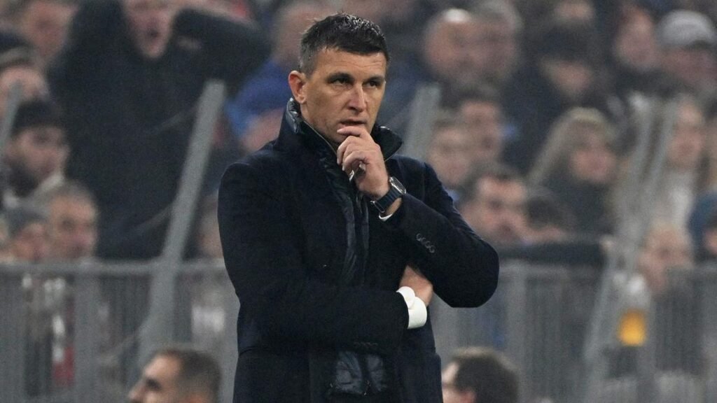 Dinamo Zagreb sacks coach Sergej Jakirovic after 9-2 defeat against Bayern Munich