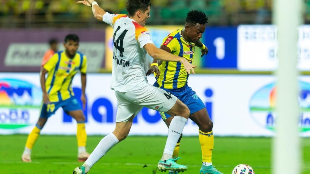 ISL 2024-25: Peprah spoils East Bengal’s party, earns 2-1 win for Kerala Blasters in Kochi
