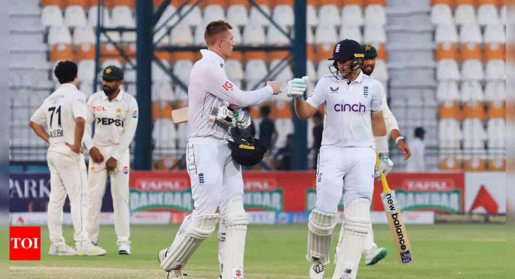 1st Test: Pakistan amass 556, England reply strongly despite Ollie Pope, Ben Duckett blows | Cricket News