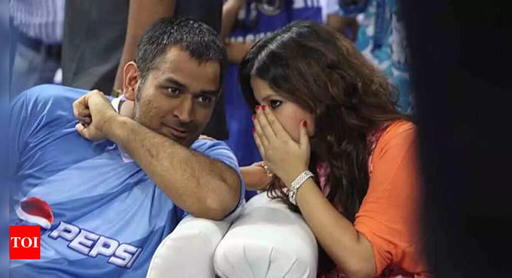 ‘Tumko kuch nahi pata hai’: When Sakshi ‘taught’ MS Dhoni about a stumping rule | Cricket News