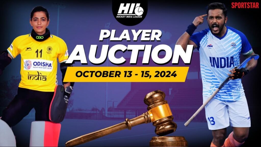 Hockey India League 2024 Auction LIVE Updates: Players, teams, base price details, live streaming info and more