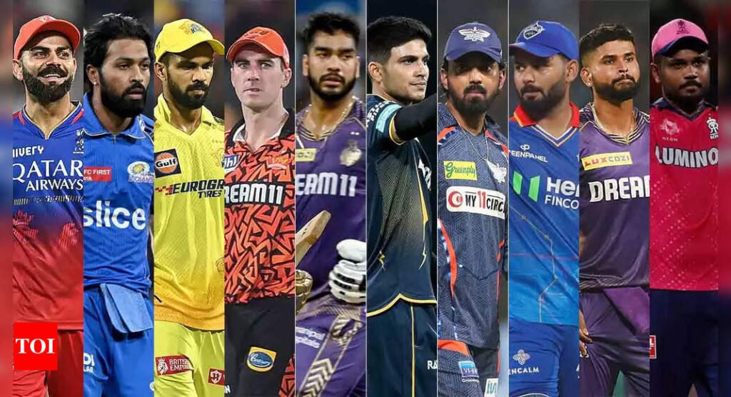 IPL 2025 Captains: From Virat Kohli to Rishabh Pant, who’s leading your favourite team? | Cricket News