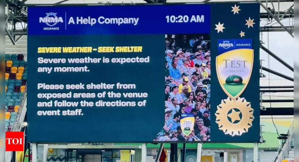 EXPLAINED: What’s the ’30:30 rule’ in cricket for lightning and thunder stopping play | Cricket News