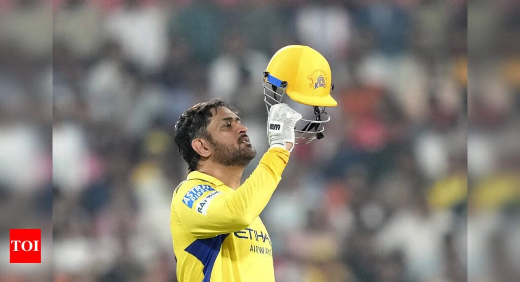 MS Dhoni returns as CSK captain, breaks another IPL record to become … | Cricket News