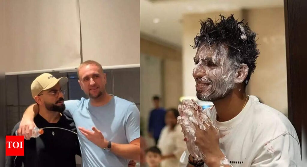 Watch: Jitesh Sharma’s epic response when asked about putting cake on Virat Kohli | Cricket News