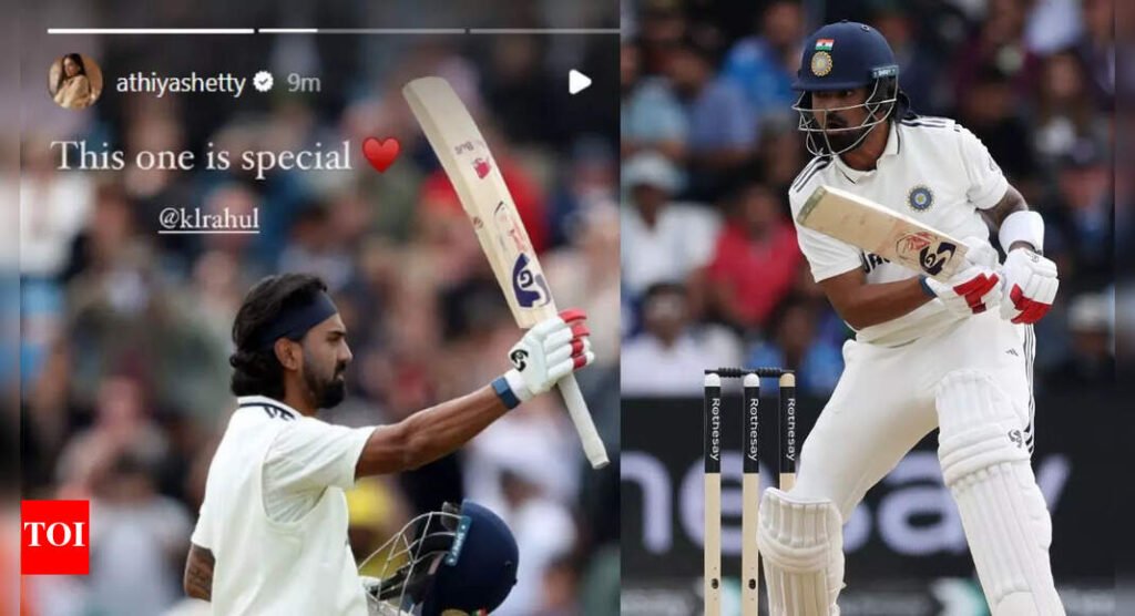 IND vs ENG: ‘This one is…’ – Athiya Shetty posts emotional message as KL Rahul hits thrilling ton at Headingley | Cricket News