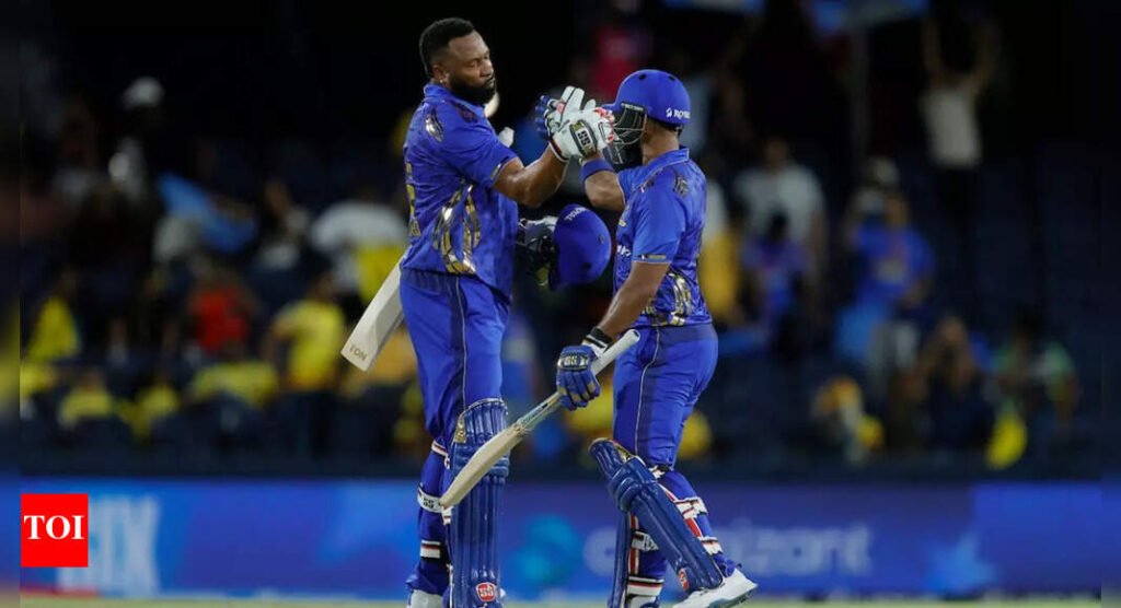 MLC 2025: Kieron Pollard, Nicholas Pooran steer MI New York into the final, to face Washington Freedom | Cricket News