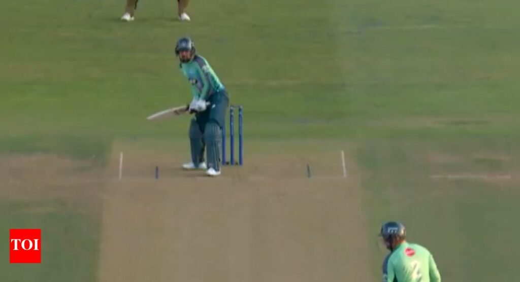 Rashid Khan pulls off MS Dhoni-style helicopter six in The Hundred – Watch | Cricket News