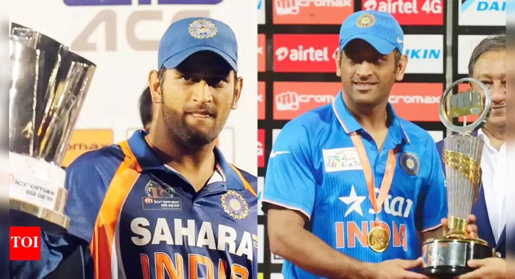 Only MS Dhoni! The unique Asia Cup feat unmatched by any captain | Cricket News