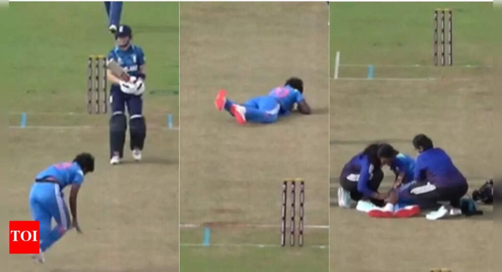 Massive blow! India pacer suffers freak injury; doubt for women’s ODI World Cup | Cricket News