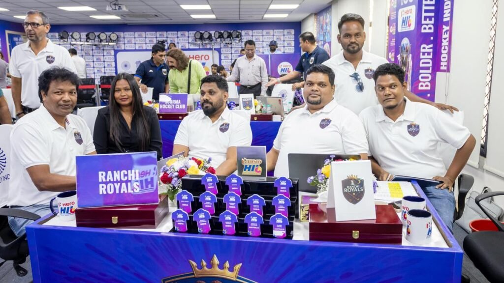 Ranchi Royals updated squad after women’s HIL auction: Full players list