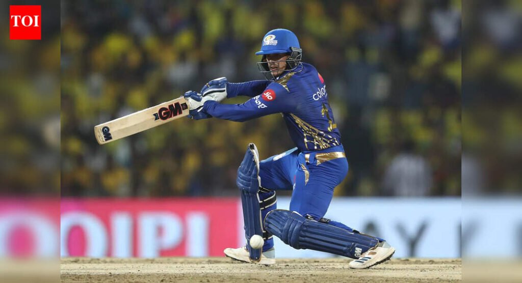 ‘Other franchises were sleeping’: R Ashwin shocked as MI snap up Quinton de Kock for Rs 1 crore | Cricket News