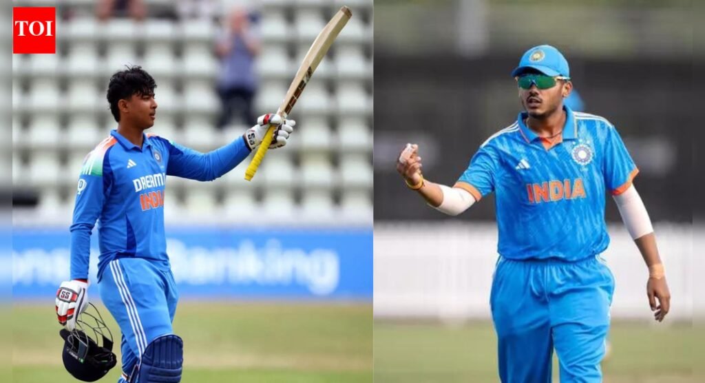Ayush Mhatre to lead India at U19 World Cup; Vaibhav Sooryavanshi named captain for South Africa tour | Cricket News