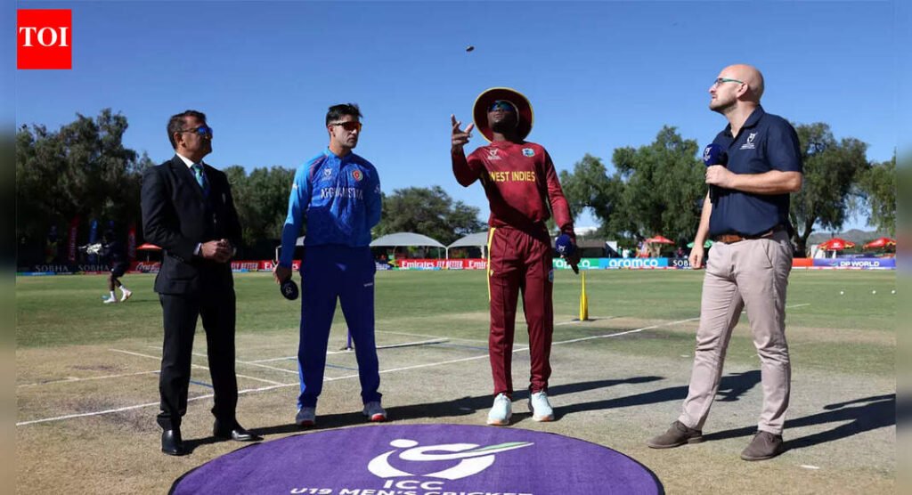 West Indies vs Afghanistan Live Score, U19 World Cup 2026