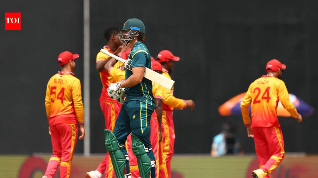 Shock in Colombo! Zimbabwe stun Australia by 23 runs as Muzarabani, Bennett script T20 World Cup classic | Cricket News
