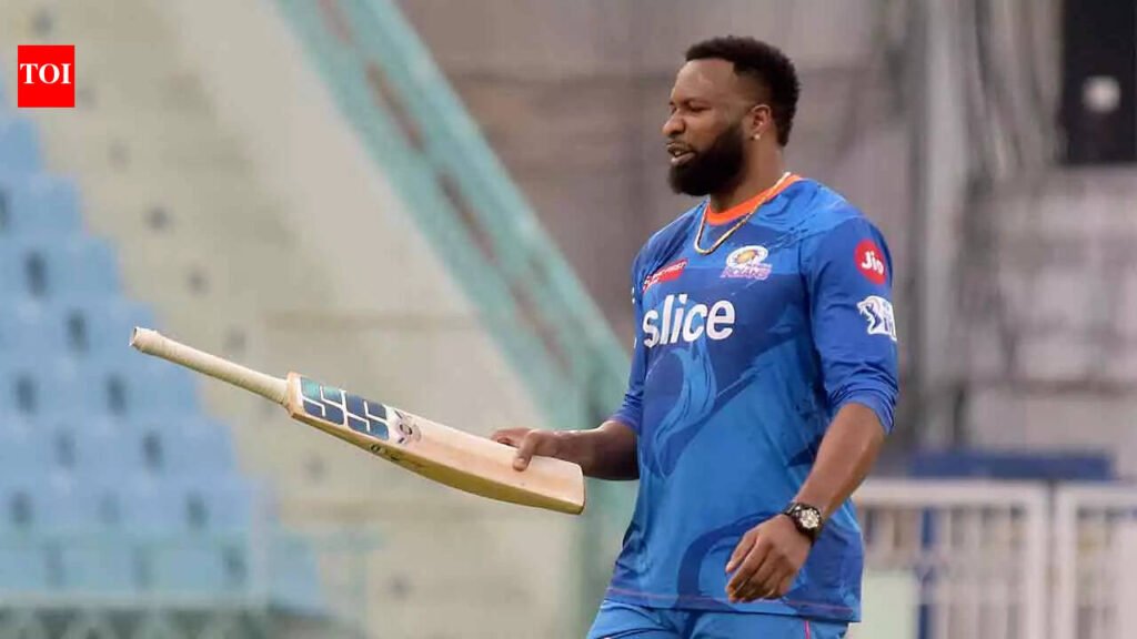 Kieron Pollard fined 15% match fee after Mumbai’s win against Punjab